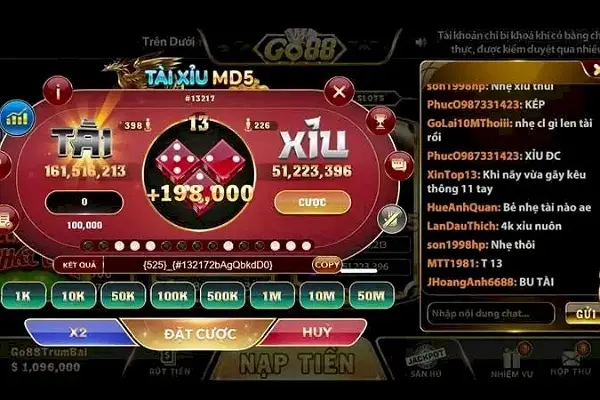 tai xiu md5 go88