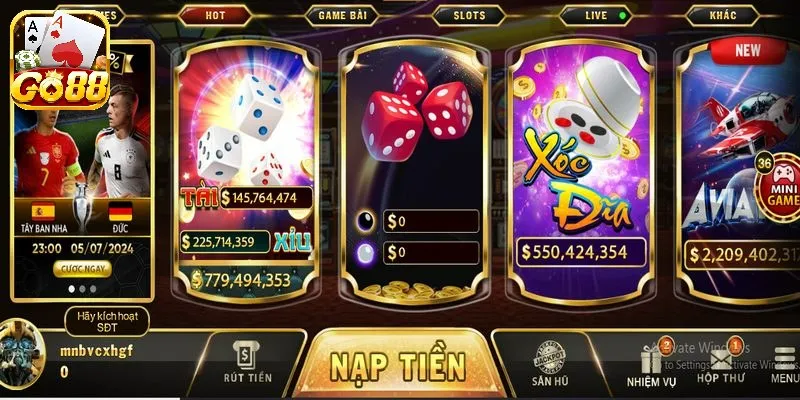 nhung phuong thuc nap tien pho bien o go88 ban chua biet Nạp Tiền Go88 - Hướng Dẫn Cách Thức Thao Tác Đơn Giản
